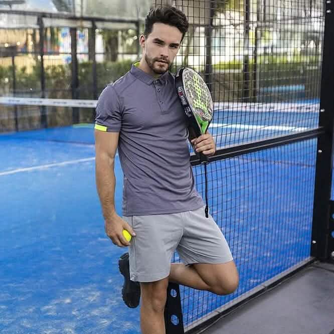 3-Pack: Men's Short Sleeve Breathable Quick Dry Golf Polo Shirts