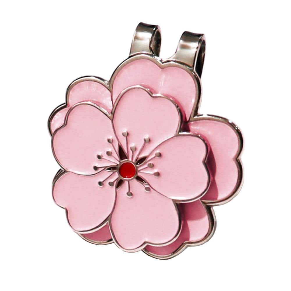 Azalea Bloom Golf Ball Marker Clip