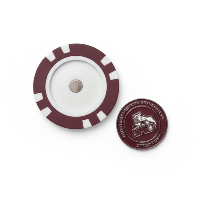 Mississippi State Bulldogs Officially Licensed Poker Chip Ball Marker