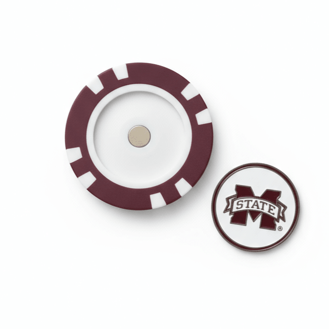 Mississippi State Bulldogs Officially Licensed Poker Chip Ball Marker