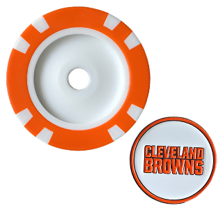 Officially Licensed Cleveland Browns Poker Chip Ball Marker