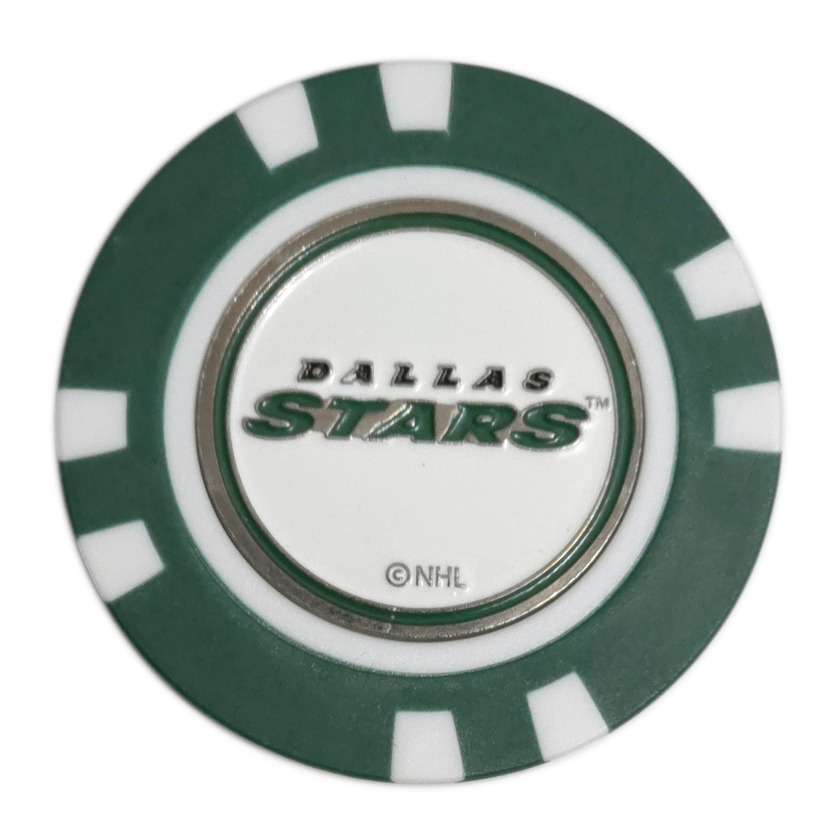 Officially Licensed Dallas Stars Poker Chip Ball Marker