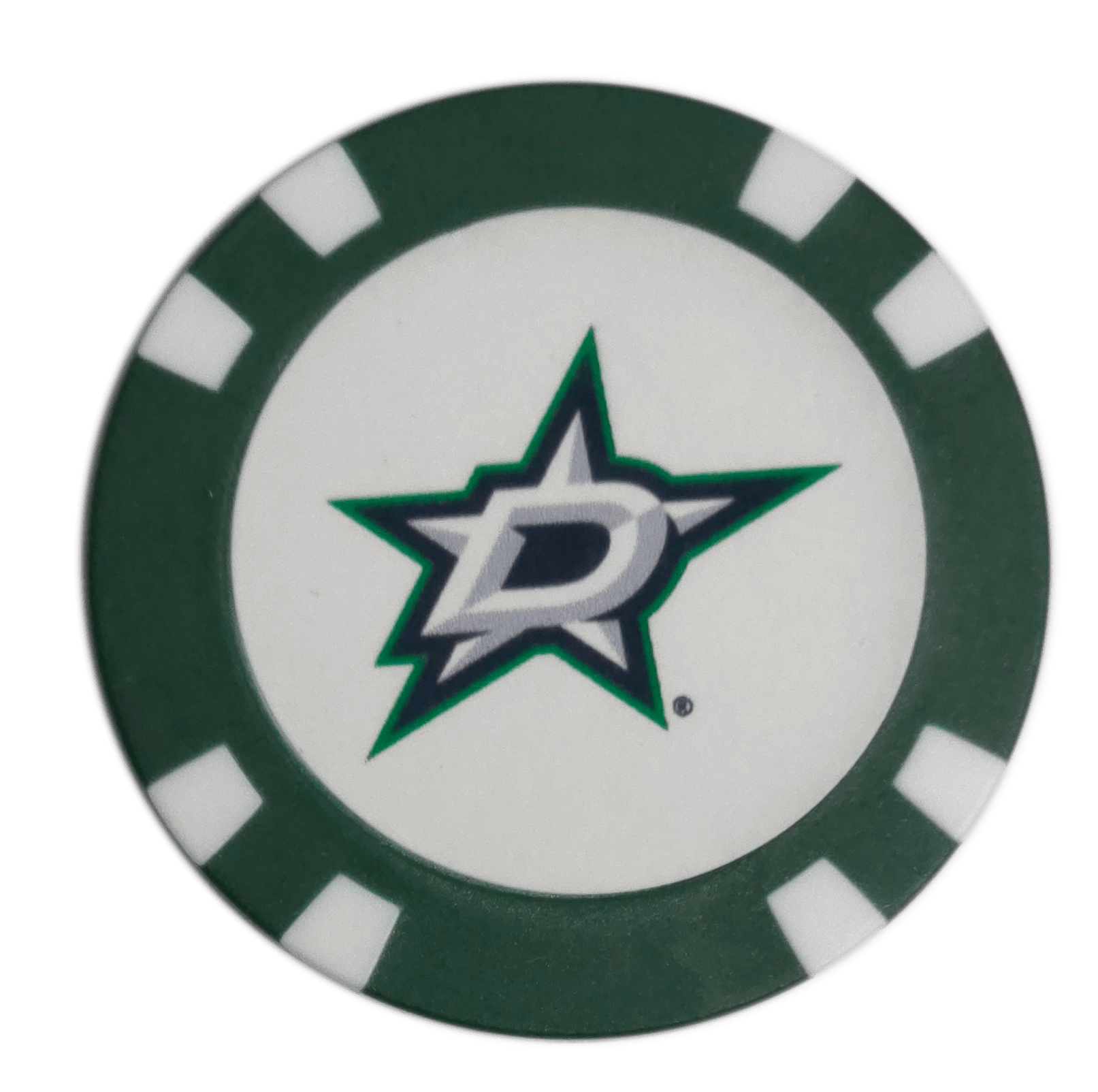 Officially Licensed Dallas Stars Poker Chip Ball Marker