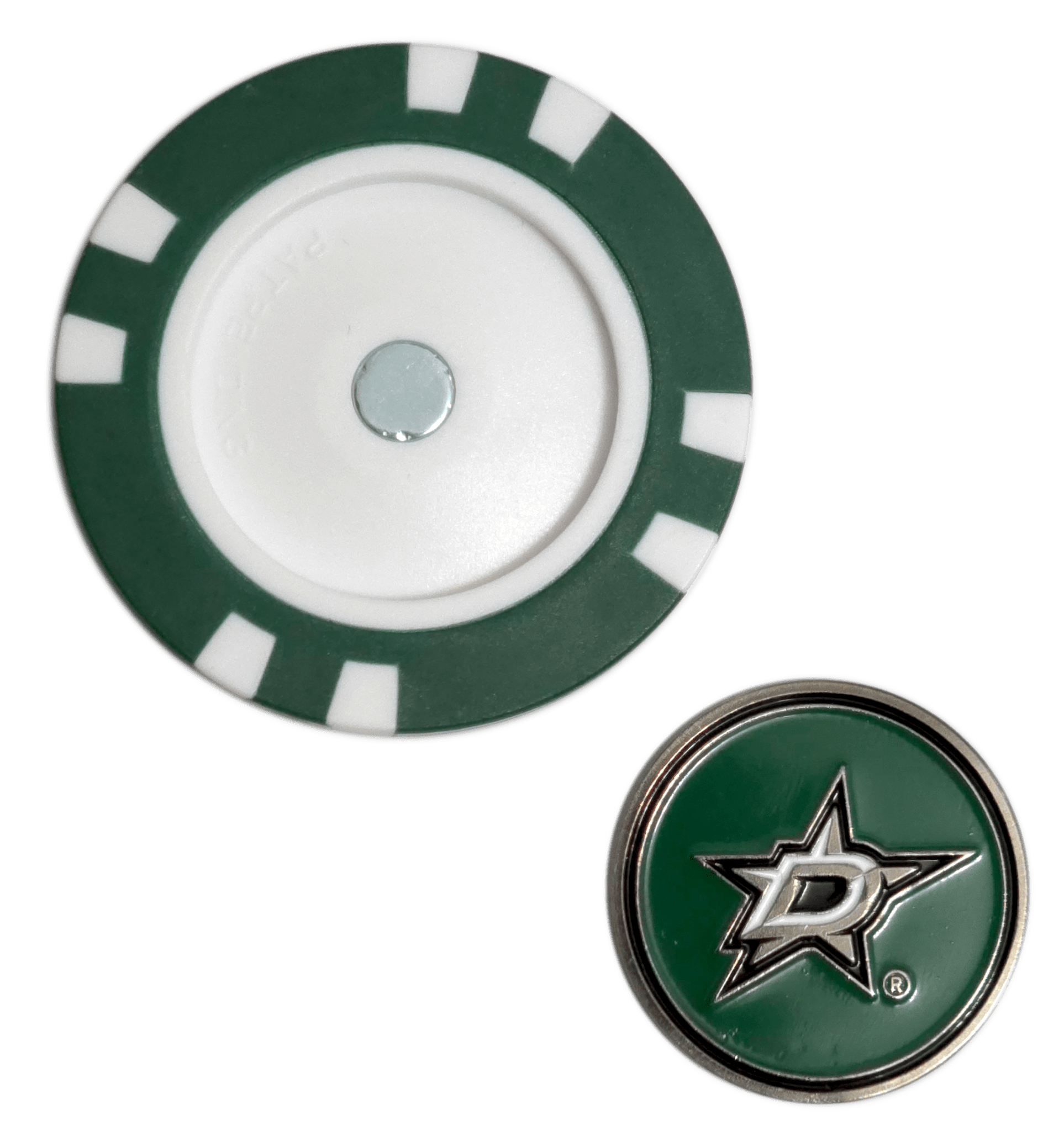 Officially Licensed Dallas Stars Poker Chip Ball Marker