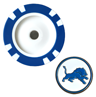 Officially Licensed Detroit Lions Poker Chip Ball Marker