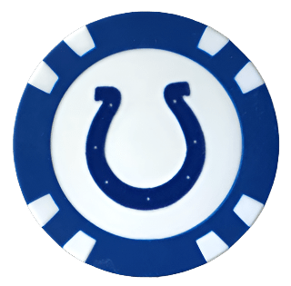Officially Licensed Indianapolis Colts Poker Chip Ball Marker