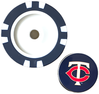 Officially Licensed Minnesota Twins Poker Chip Ball Marker