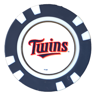 Officially Licensed Minnesota Twins Poker Chip Ball Marker