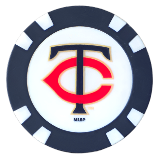 Officially Licensed Minnesota Twins Poker Chip Ball Marker