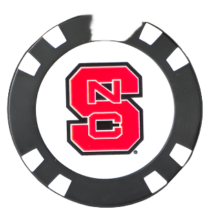 Officially Licensed NC State Wolfpack Poker Chip Ball Marker