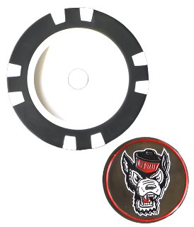 Officially Licensed NC State Wolfpack Poker Chip Ball Marker