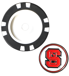 Officially Licensed NC State Wolfpack Poker Chip Ball Marker