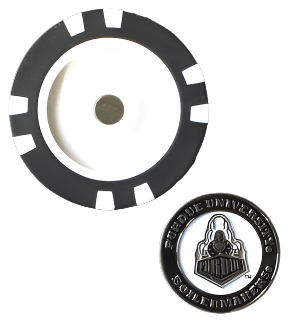 Officially Licensed Purdue Boilermakers Poker Chip Ball Marker