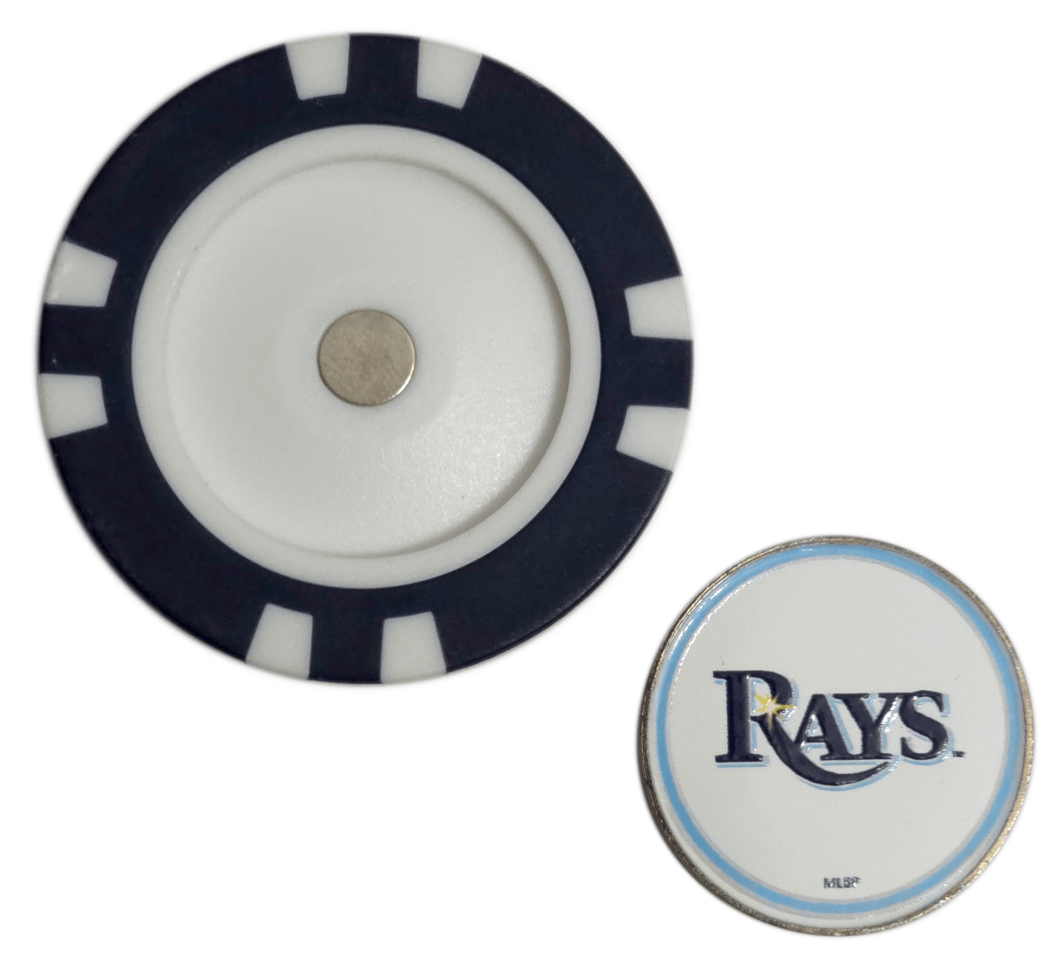 Officially Licensed Tampa Bay Rays Poker Chip Golf Ball Marker