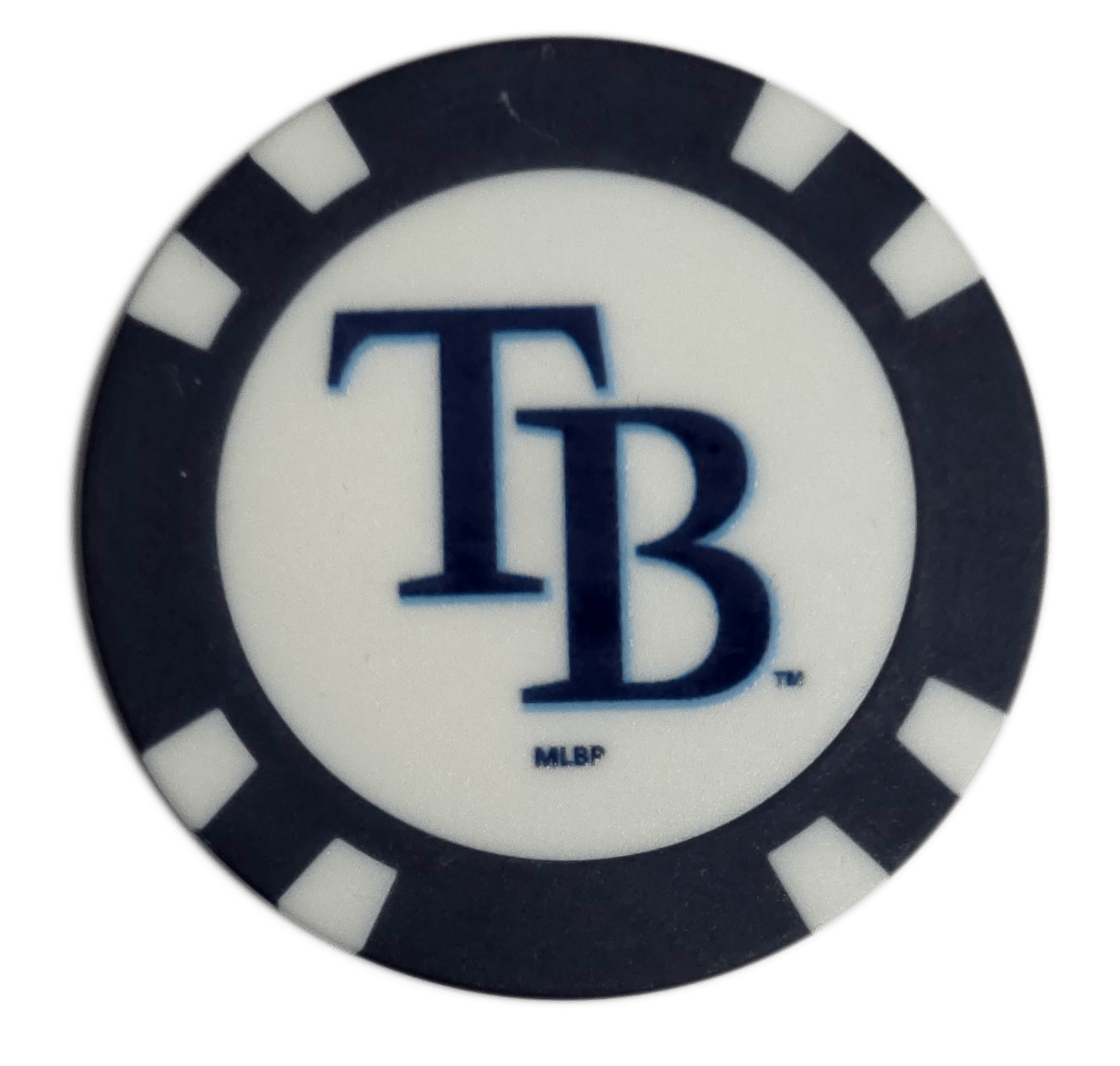 Officially Licensed Tampa Bay Rays Poker Chip Golf Ball Marker