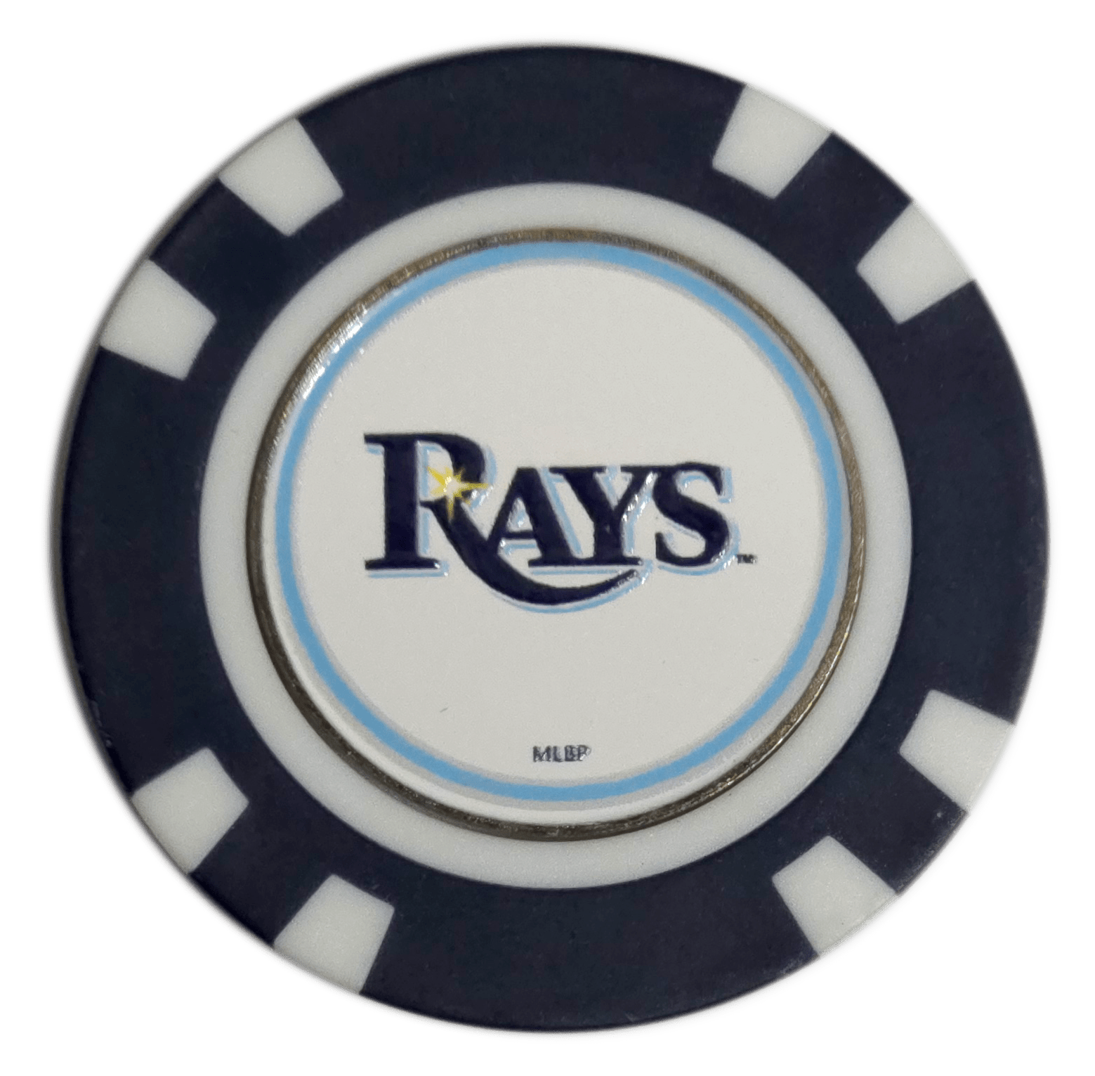 Officially Licensed Tampa Bay Rays Poker Chip Golf Ball Marker