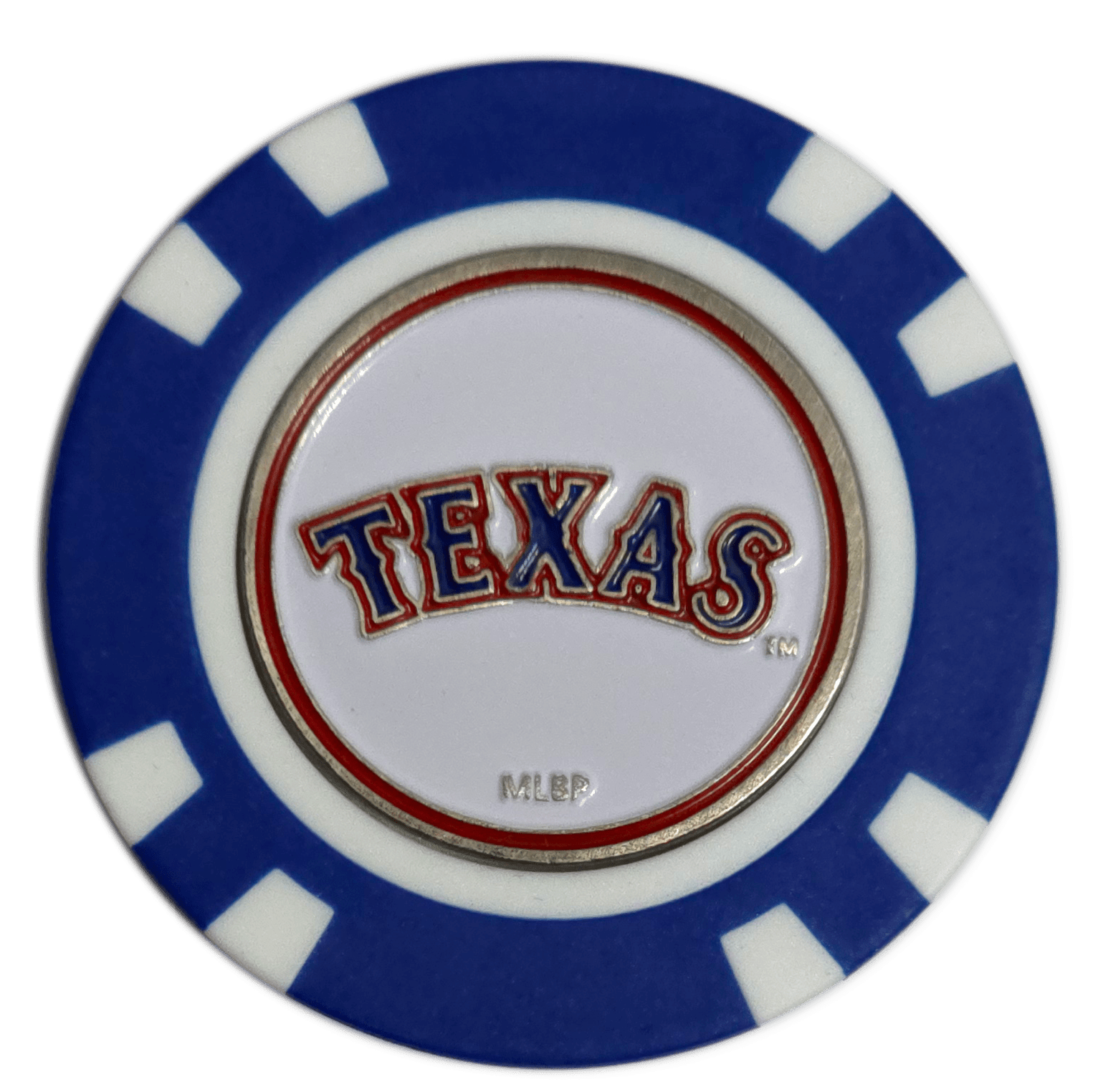 Officially Licensed Texas Rangers Poker Chip Golf Ball Marker