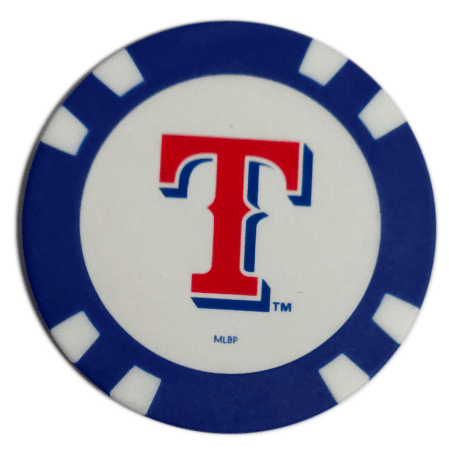 Officially Licensed Texas Rangers Poker Chip Golf Ball Marker