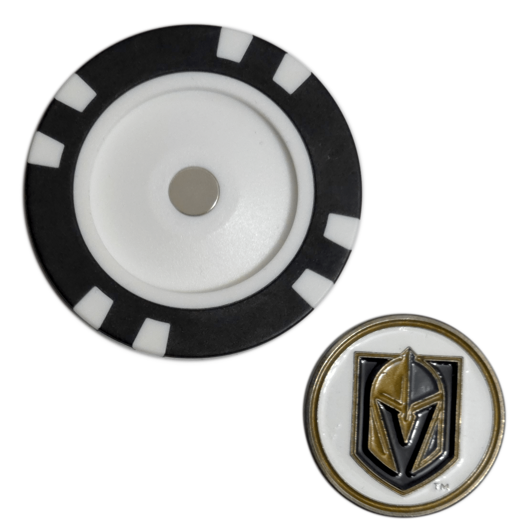 Officially Licensed Vegas Golden Knights Poker Chip Golf Ball Marker
