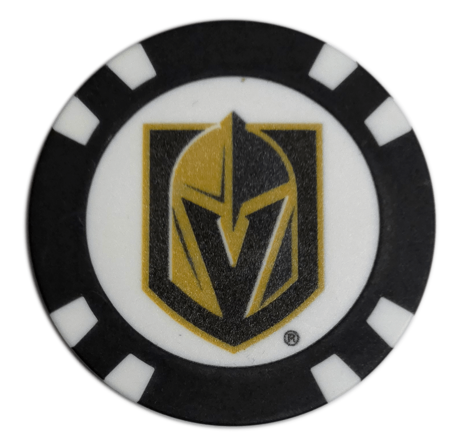 Officially Licensed Vegas Golden Knights Poker Chip Golf Ball Marker