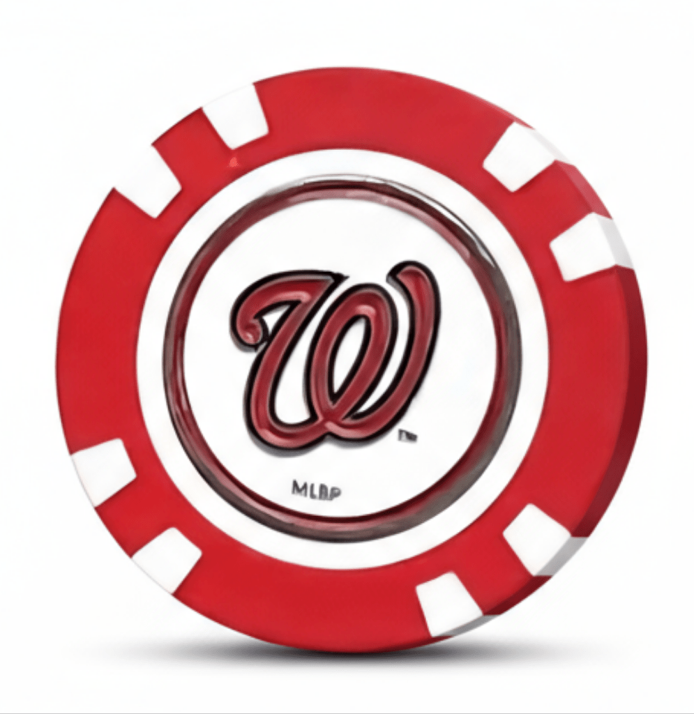 Officially Licensed Washington Nationals Poker Chip Ball Marker