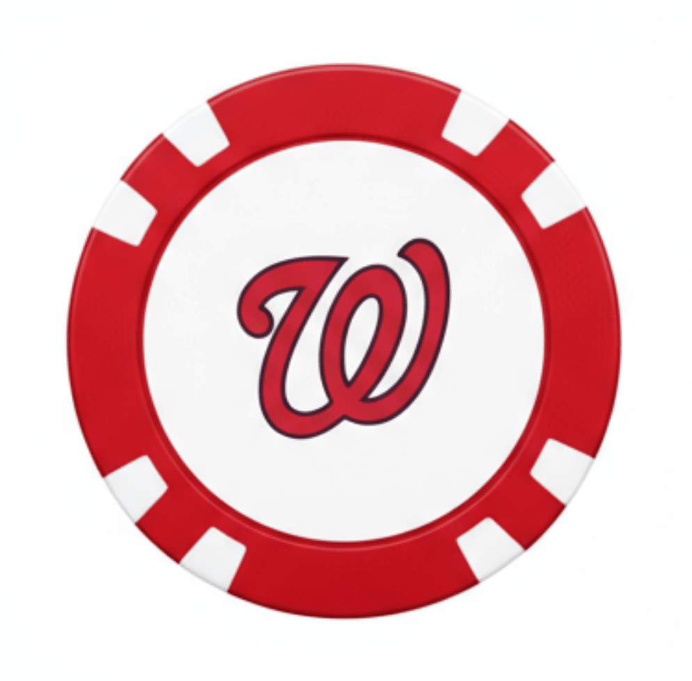 Officially Licensed Washington Nationals Poker Chip Ball Marker
