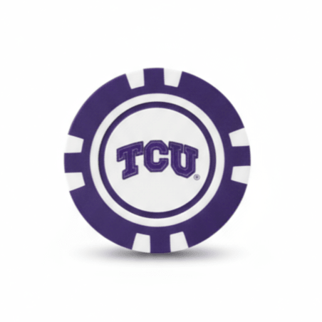 TCU Horned Frogs Officially Licensed Poker Chip Ball Marker